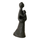 Sculpture en terre cuite maternité