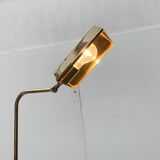 German Vintage Floor Lamp in Hollywood Regency Style in Brass by Florian Schulz