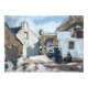 Old HST painting "Cadouarne near Séné" Brittany Morbihan signed éc Pont