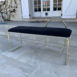Banc angui aytm - velours anthracite