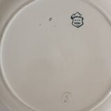 2 assiettes et un plat terre de fer Longwy