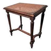 Tabouret de piano style Louis XVI en chêne