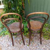 Lot of two bistro chairs No.14 from Thonet