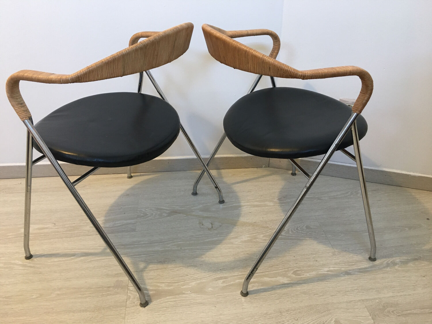 Chaises Saffa HE-103 d'Hans Eichenberge