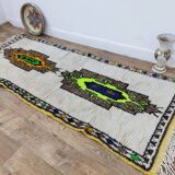 Handcrafted Moroccan Berber Rug 217 X 88