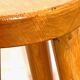Rare pair of 4-legged stools by charlotte perriand & rene martin (meribel)