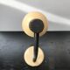 Metal office lamp beige