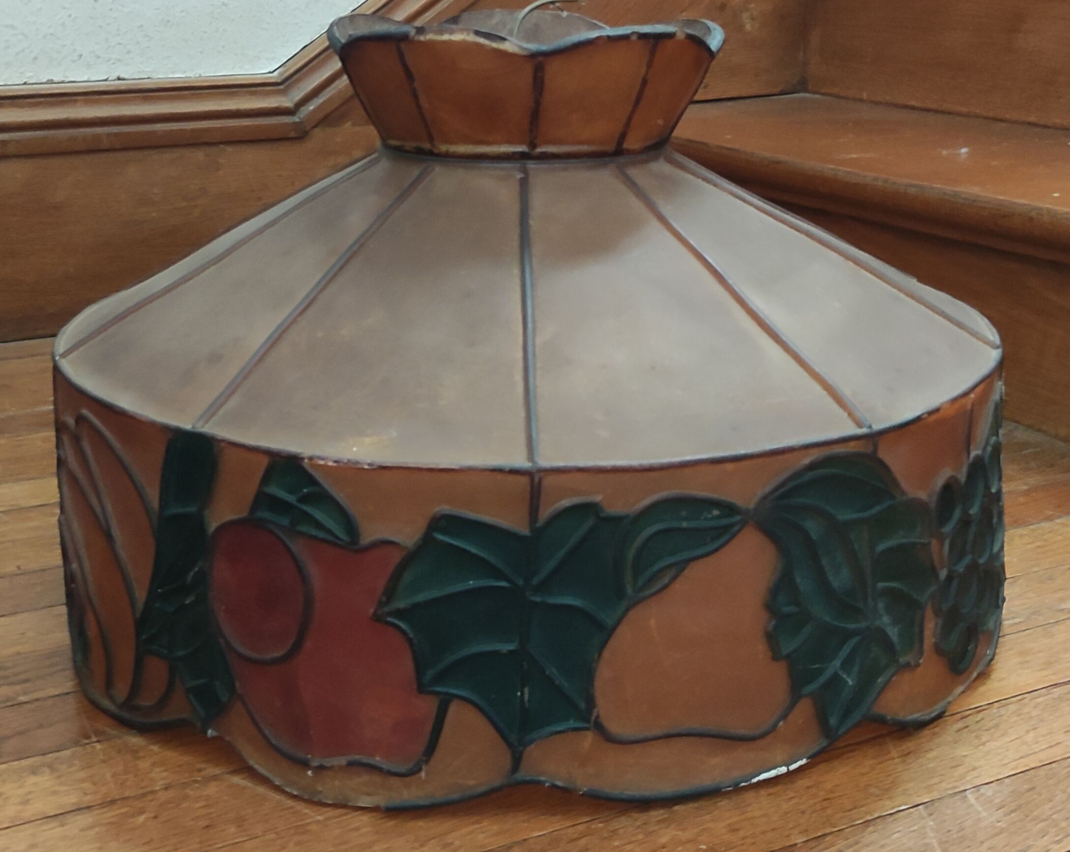 Vintage pendant lamp decoration bunch of grapes