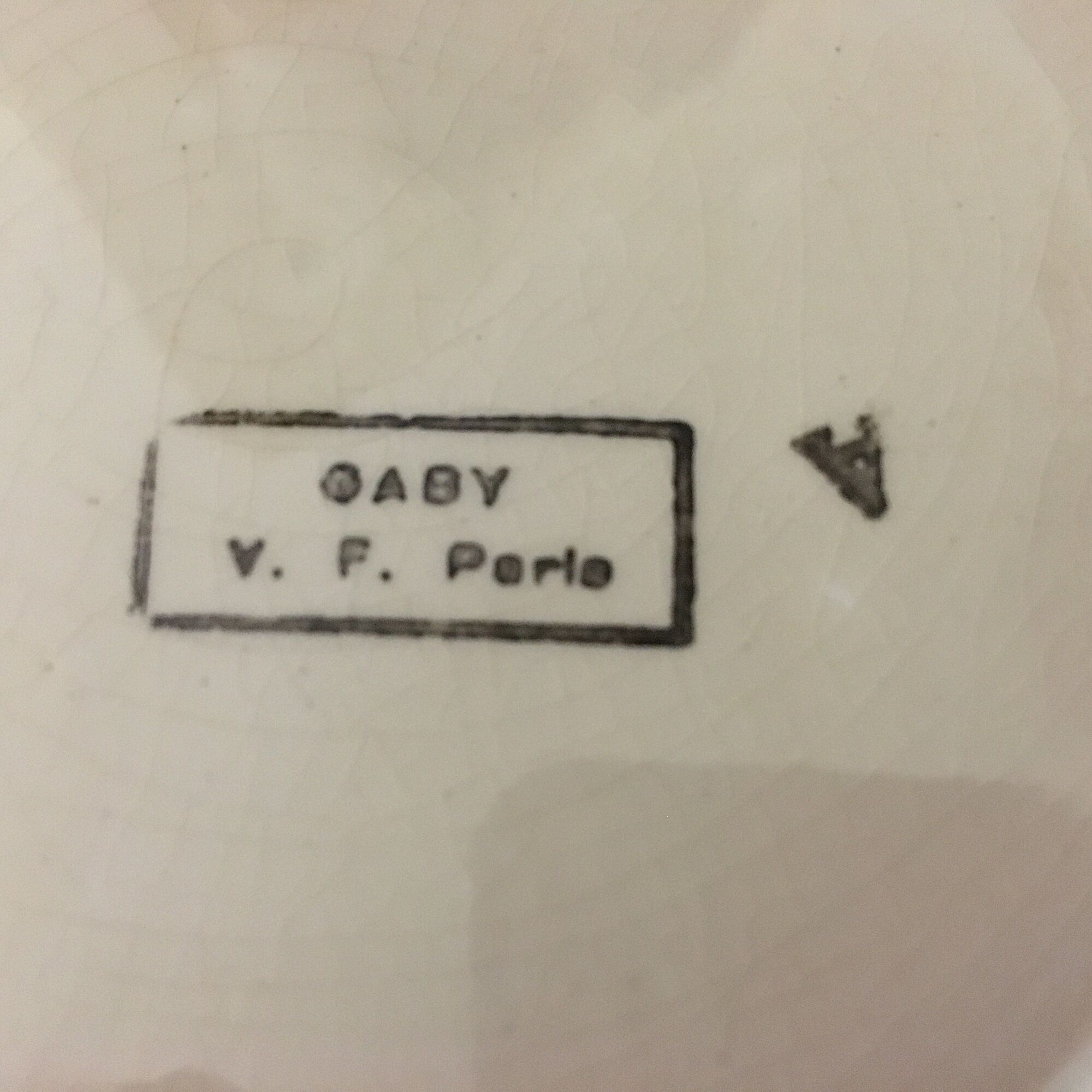 Service dish V.F. Paris "Gaby"