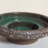 50s ceramic Ikebana cup vase