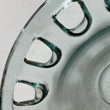 Blown glass salad bowl