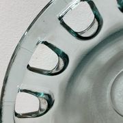 Blown glass salad bowl