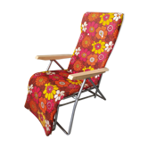 Vintage sunbed lounger