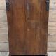 Art Deco wall display cabinet in Burmese teak with original patina.