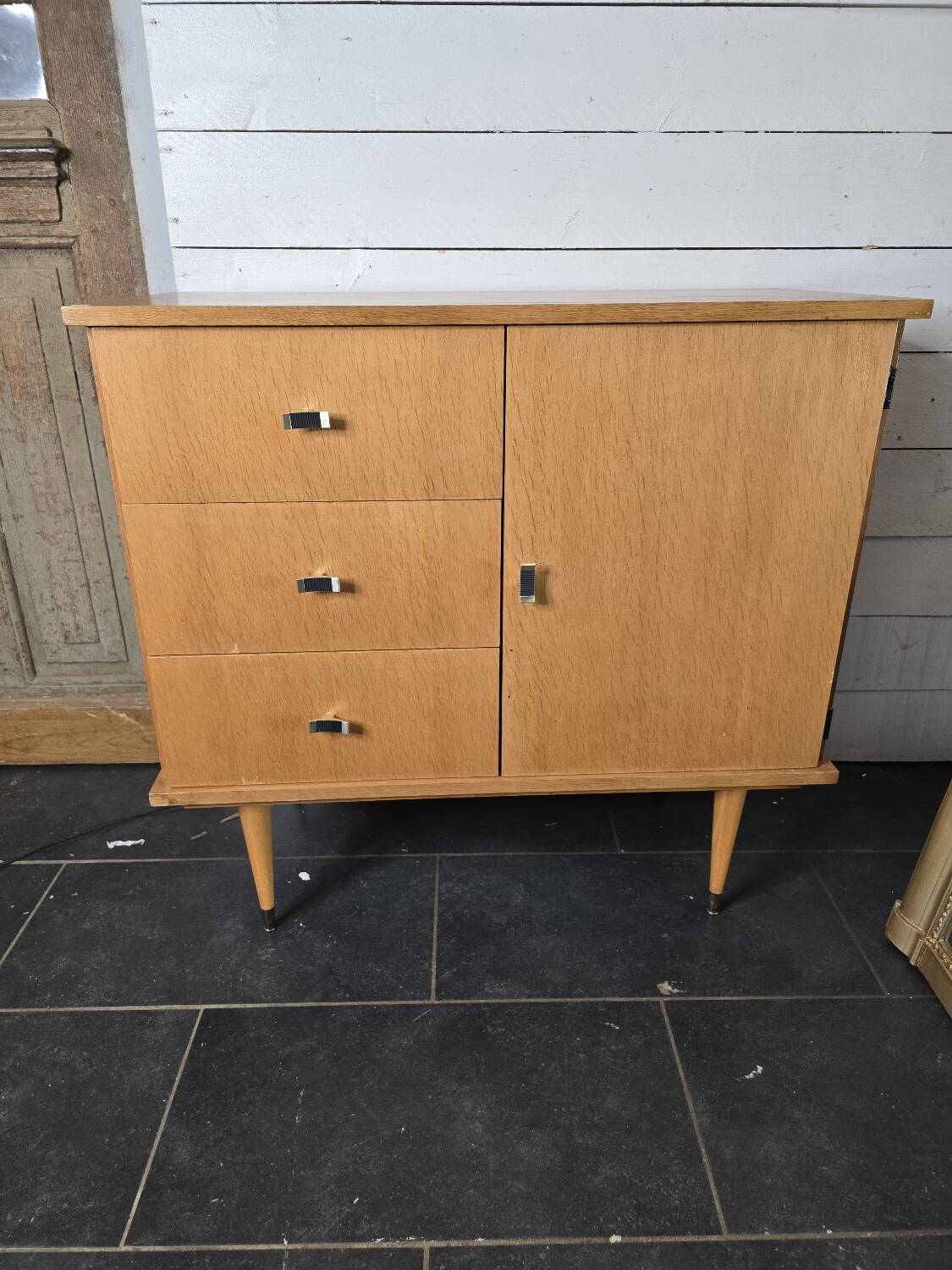 Commode en chêne, années 60