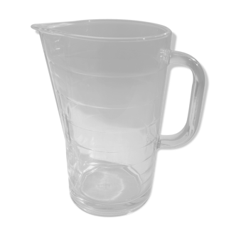 Glass pitcher