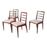 Chaises de Salle à Manger en Teck de McIntosh, 1960s, Set de 4