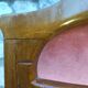 Art-nouveau marquetry chair 1900