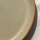 6 Plates dessert Beige sandstone red edge diameter 18cm
