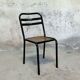 Bistro chair, vintage terrace