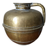 Handcrafted brass pitcher country decoration
