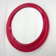1980's Italian Round Wall Mirror 77cm