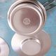 2 vintage Italian stainless steel cups Casalinghi Sto