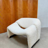 Vintage lounge armchair 'groovy' M-chair Artifort by Pierre Paulin F598