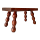 Vintage Bobbin Wood Plant Stool