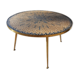 Berthold Muller mosaic round coffee table