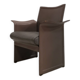 Korium wide armchair(s), design Tito Agnoli, Matteo Grassi, 1980