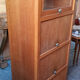 Vintage binder with 4 sliding doors