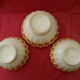 Lot de 3 bols vintage en faïence
