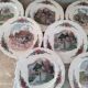 Lot de 12 assiettes à dessert Sarreguemines modèle Obernai