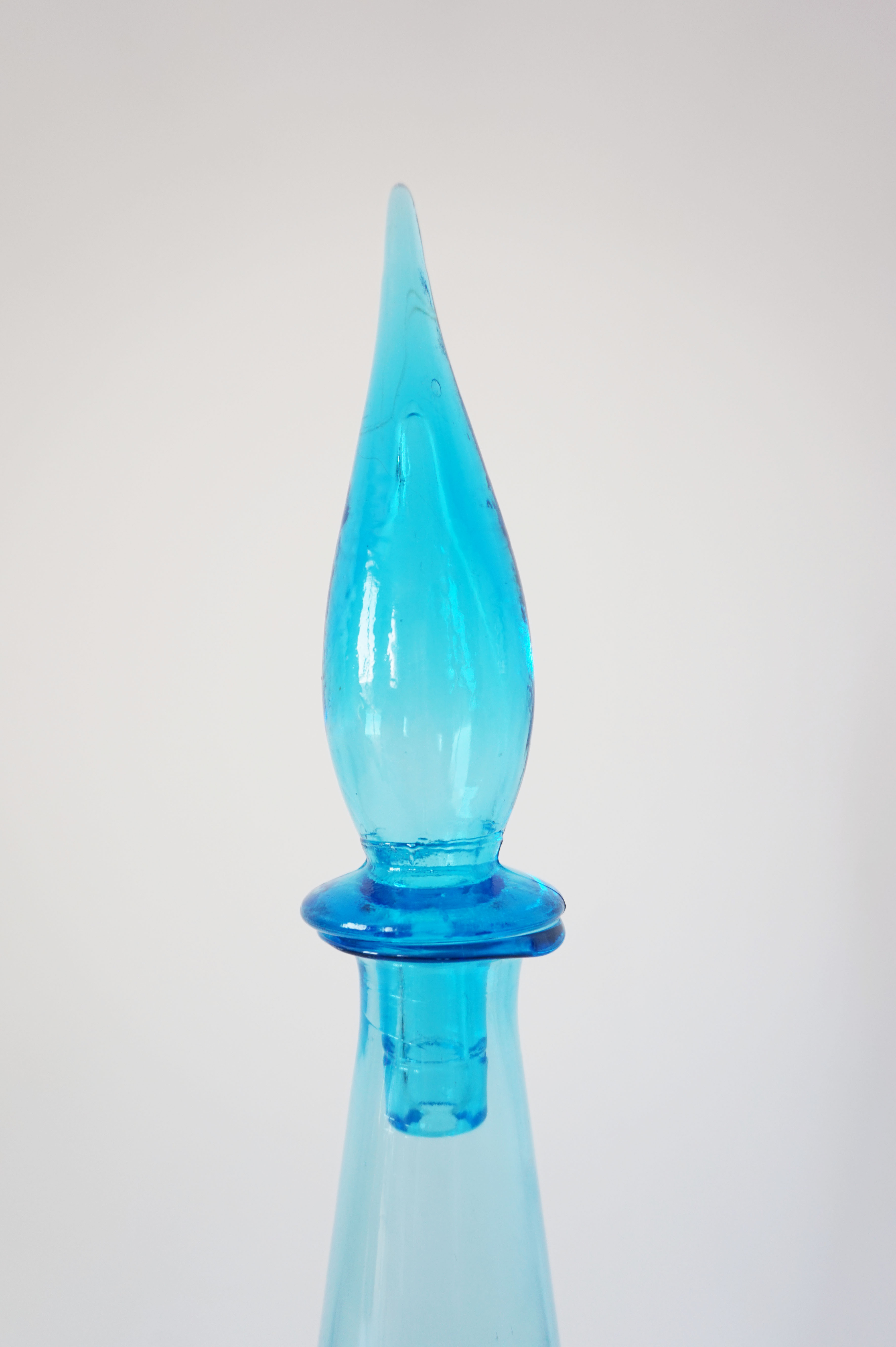 Bouteille Italienne empoli verre soufflé