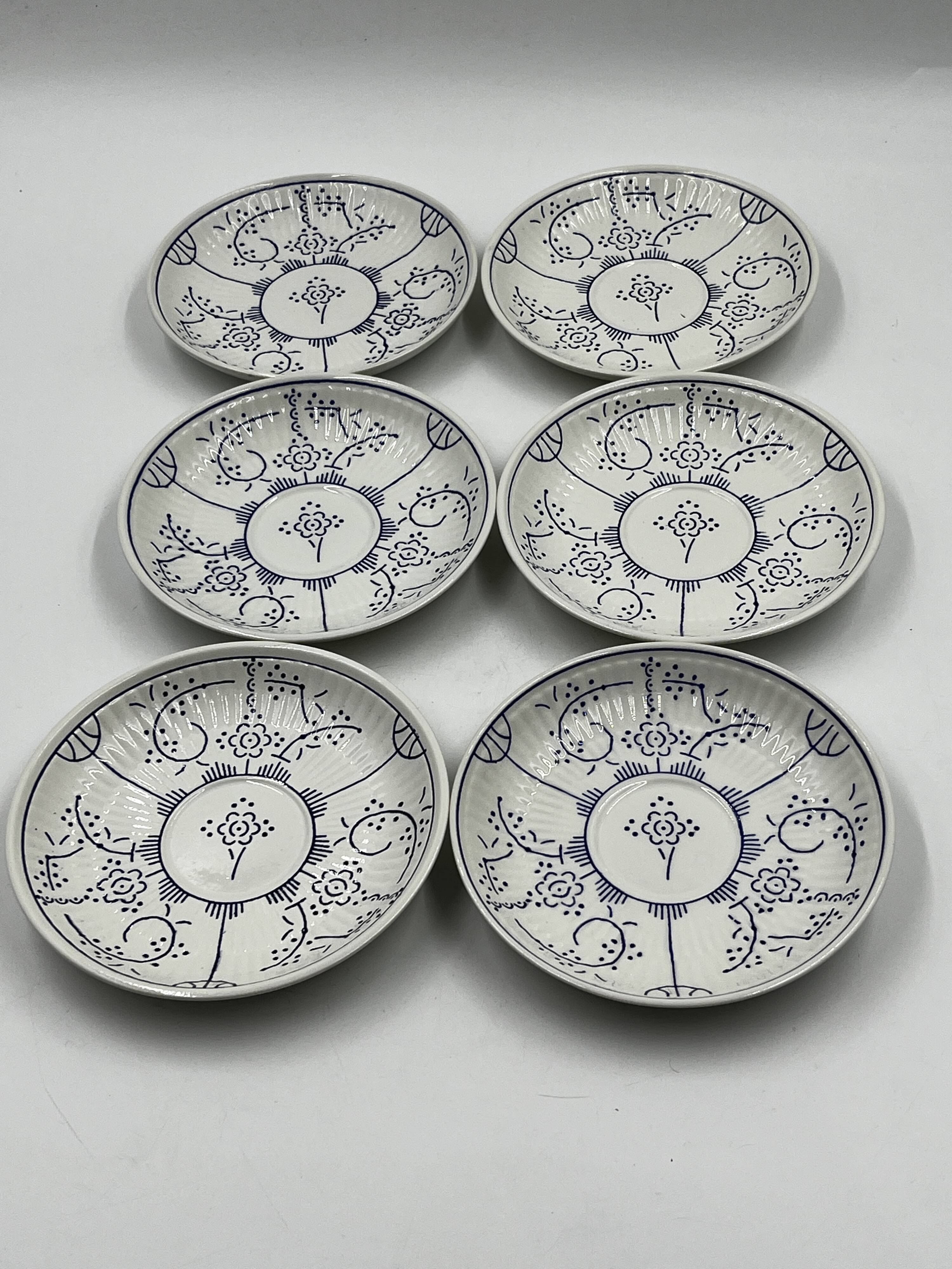 Set of 6 Boch Copenhagen coasters
