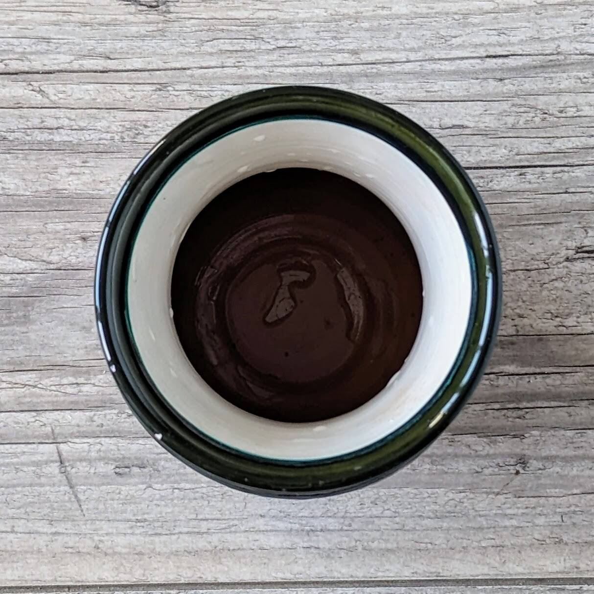 Sgraffito Scraffito enameled ceramic vase in green and orange colors - Year 1950