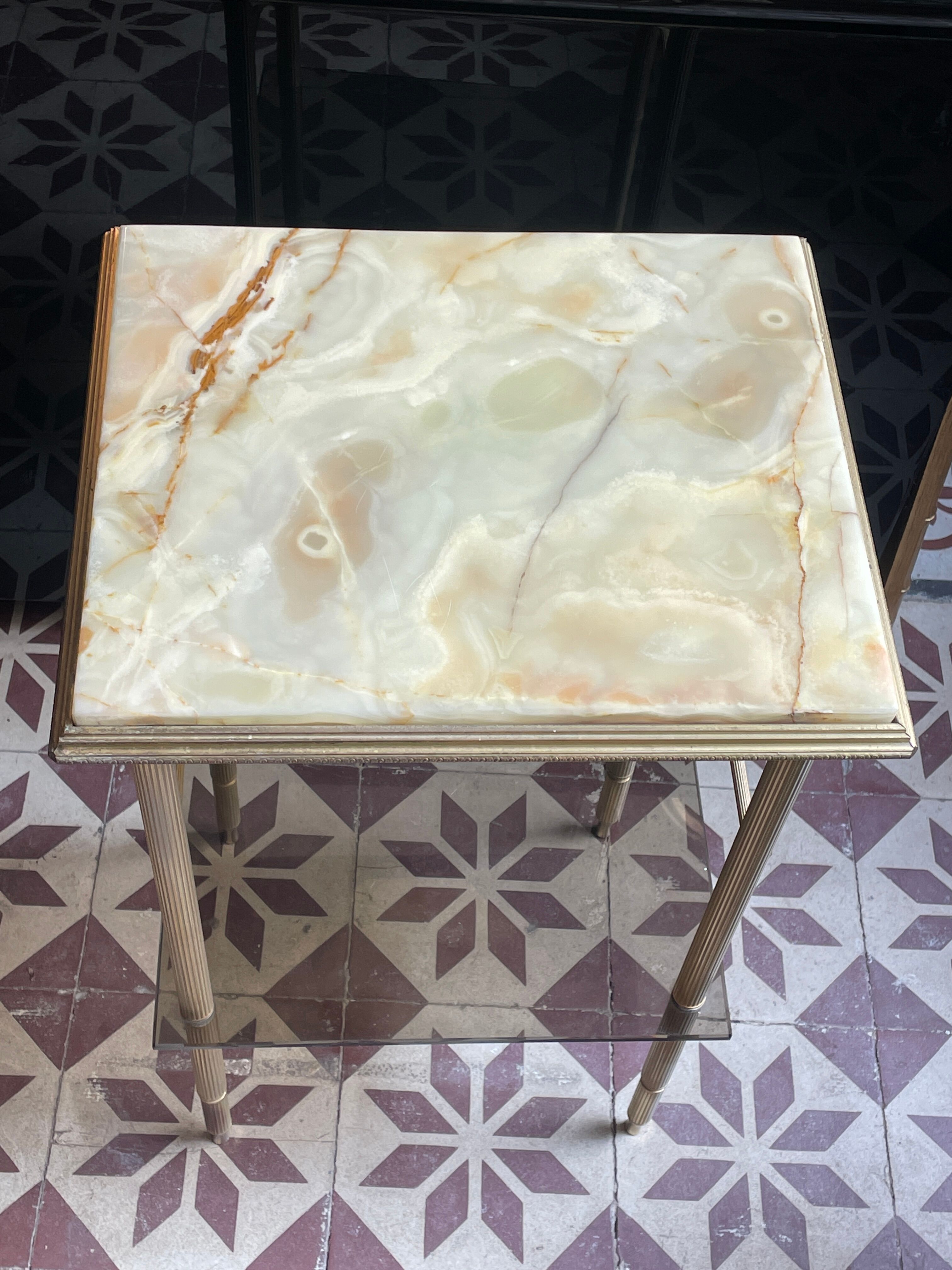 Marble table