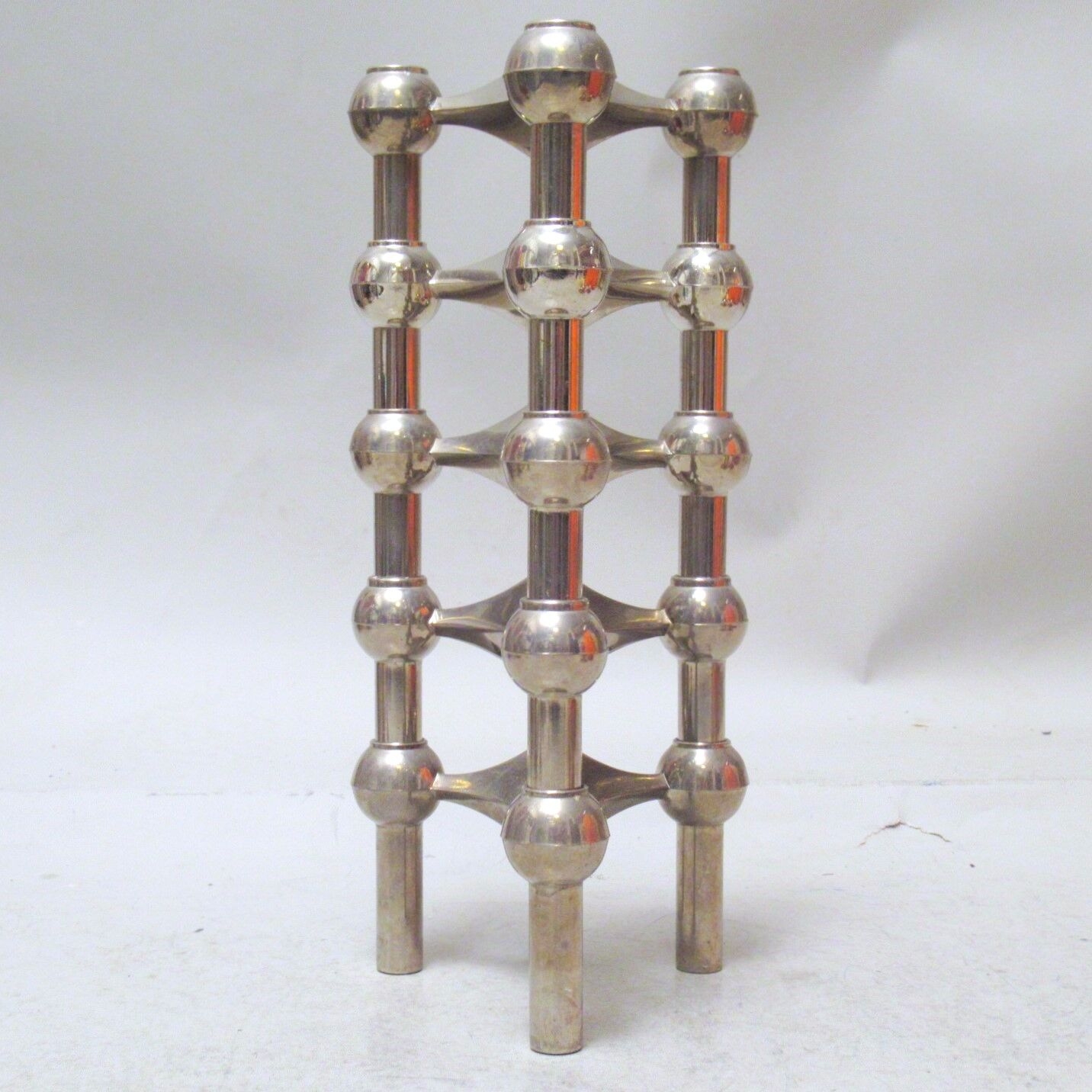 Five Nagel candle holders 70s