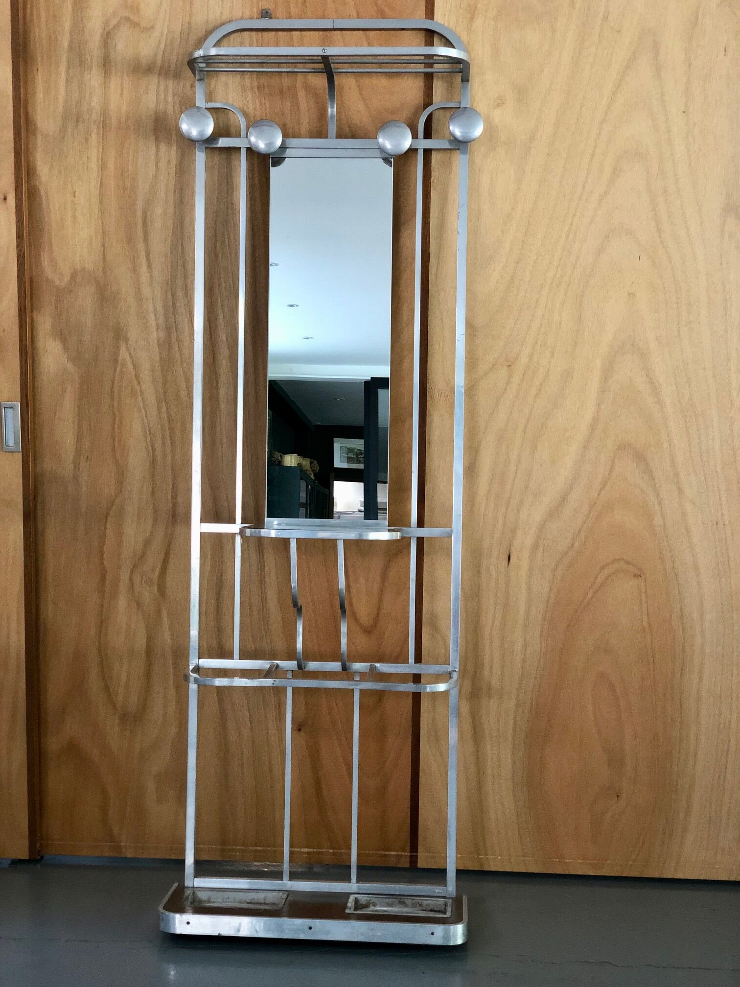 Wall coat rack wardrobe Arts Deco