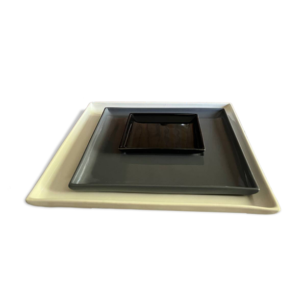 Set d’assiettes Josef Albers – édition limitée Musée d’Art Moderne de