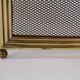 Firewall with four brass components with handles, made in Italy