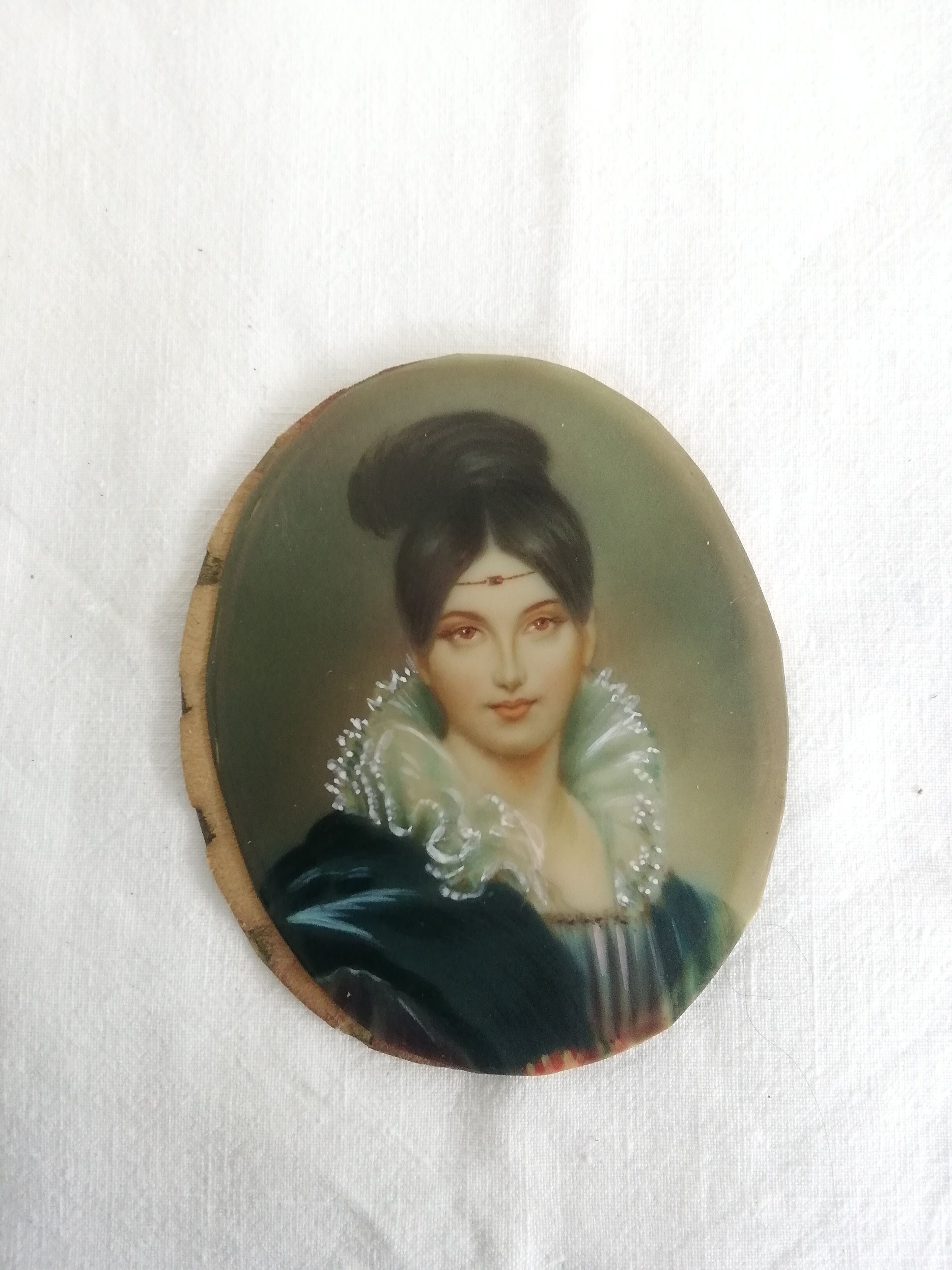 Miniature portrait painting