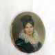 Miniature portrait painting