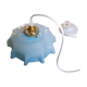 Suspension opaline bleue - capsule