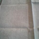 12 towels damask fabric Lin /Soie .decors foliage and coat of arms