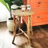 Tabouret en rotin