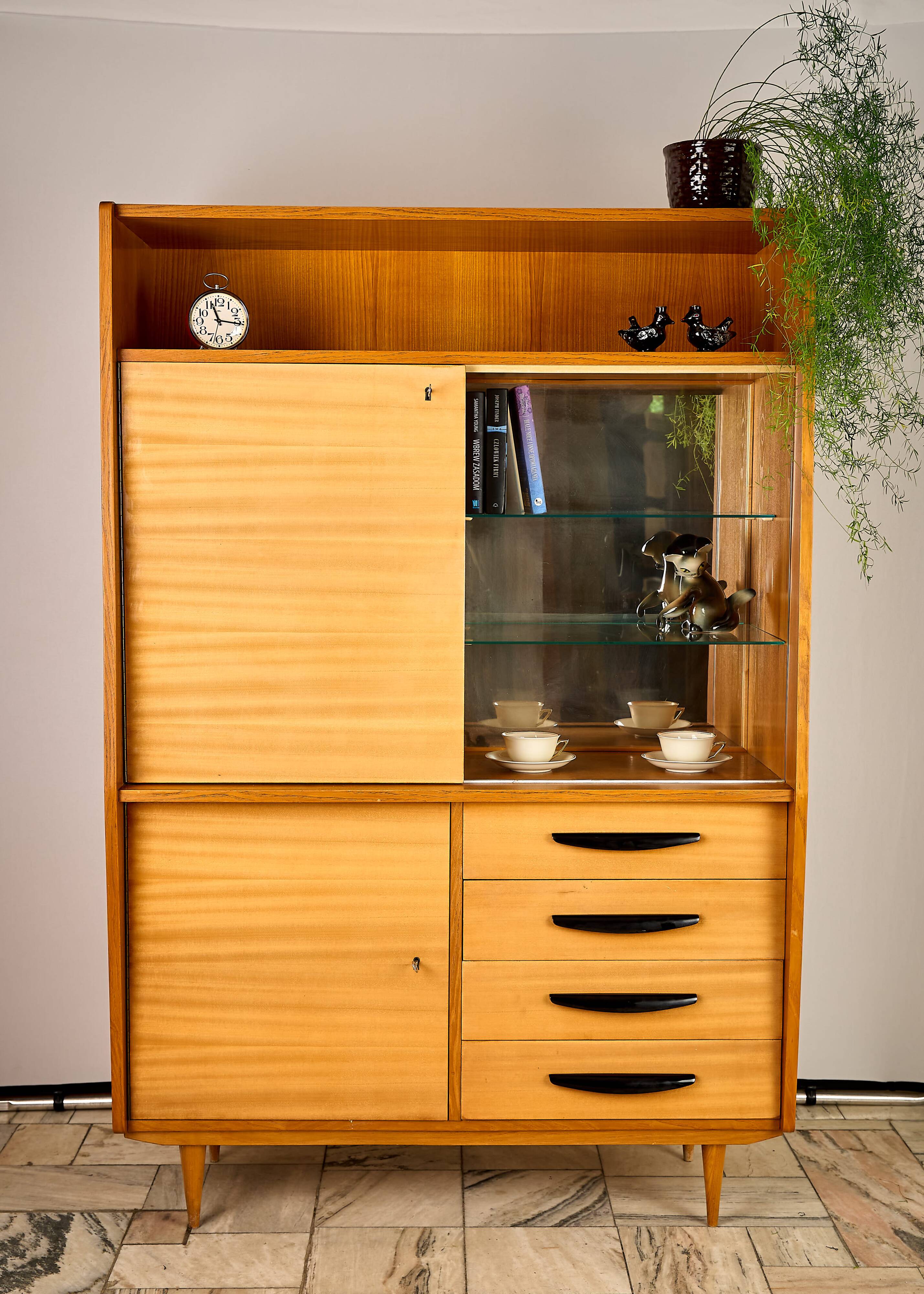 Mid-Century Cabinet 1960s Czechoslovakia