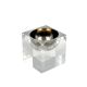 Space age clear lucite ashtray, Italy 1970s