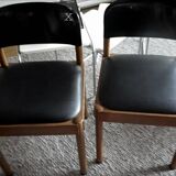Pair of Piarotto chairs Italy vintage 1980 design vintage chairs furniture